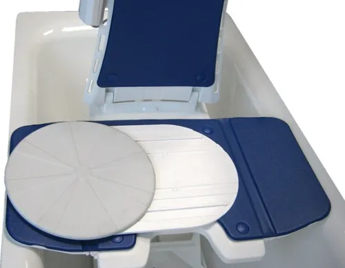 Drive Medical Dreh- und Übersetzungshilfe Vitaturn L Blau - Behinderten-Bedarf, ergonomisches Design für müheloses Drehen und Positionieren im Bett oder Rollstuhl.