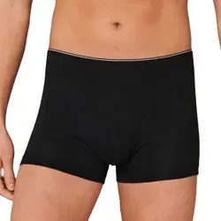 Schiesser 95-5 Organic Cotton Shorts Schwarz Ökologische Baumwolle X-Large Herren