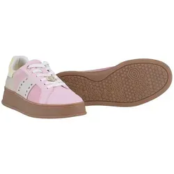 Bagatt Sneaker D31-AVW02 in Rosa/Gelb für Damen, Größe 37 - Modischer Damen-Sneaker von Bagatt, leicht und komfortabel für den Alltag. Die lebhaften Farben und die atmungsaktive Materialkombination sorgen für ein stylisches Auftreten und angenehmes Tragegefühl.