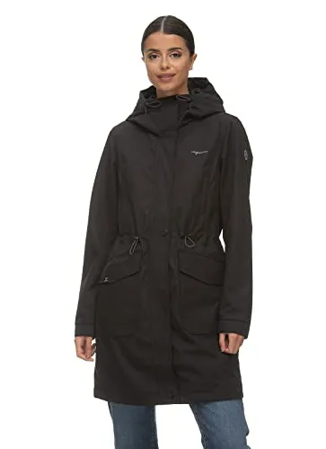 Ragwear SUMMER RELOVED REMAKE Damen Parka - Funktionsjacke aus 100% recyceltem Polyester, taillierter Schnitt für perfekten Sitz und 100% vegan - ideal für umweltbewusste Modebewusste.