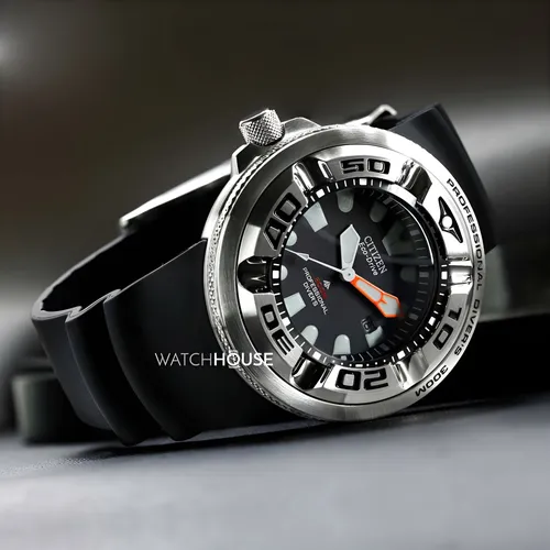 Citizen Promaster TaucherUhr BJ8050-08E - 30 bar Eco-Drive - Armbanduhr für Herren, antimagnetisch und ideal für Wassersport mit einer beeindruckenden Wasserdichtigkeit von 30 bar.