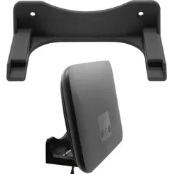 Wandhalterung für Telekom Speedport Smart 4 Halter Halterung Router Halter - Schwarz