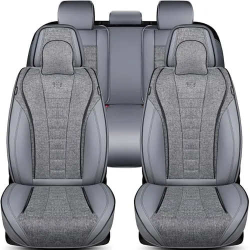BREMER SITZBEZÜGE Autositzbezug für Opel Adam (2013-2019) - Komplettset in Grau - Autositzbezüge für Opel Adam, Komplettset für vorne und hinten, schützt vor Schmutz und Abnutzung, innovative 3-Lagen-Technologie für Komfort und Langlebigkeit.