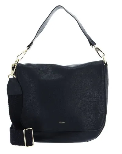 abro Leather Dalia Shoulder Bag Erna S Schultertasche Navy - Elegante Schultertasche aus hochwertigem Rindsleder in Navy. Verstellbarer Trageriemen für individuellen Komfort. Ideal für Freizeit und Alltag.