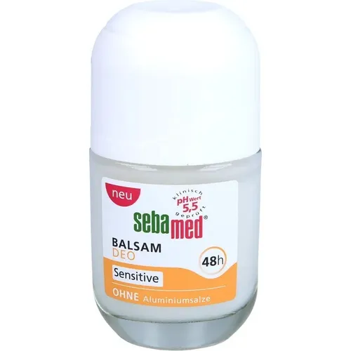 Sebamed Balsam Deo Sens Ro - Alkoholfreies Deodorant für empfindliche Haut, ideal nach der Rasur, mit pH-Wert 5,5 zur Stärkung der Hautschutzfunktion und wirksamer Geruchsbekämpfung.
