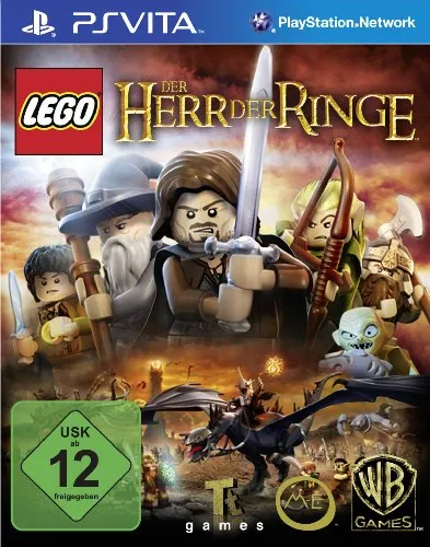 Lego Der Herr der Ringe - [PlayStation Vita] - Abenteuerliches Action-Adventure-Spiel für die PlayStation Vita, das die epische Geschichte von Mittelerde mit humorvollen Lego-Charakteren neu interpretiert.