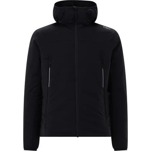 CMP MAN Jacket FIX Hood antracite (U423) 48 - Herrenjacke aus 92% Polyamid, 8% Elastan, mit 100% Polyester Padding für optimalen Schutz und Komfort bei jedem Wetter.