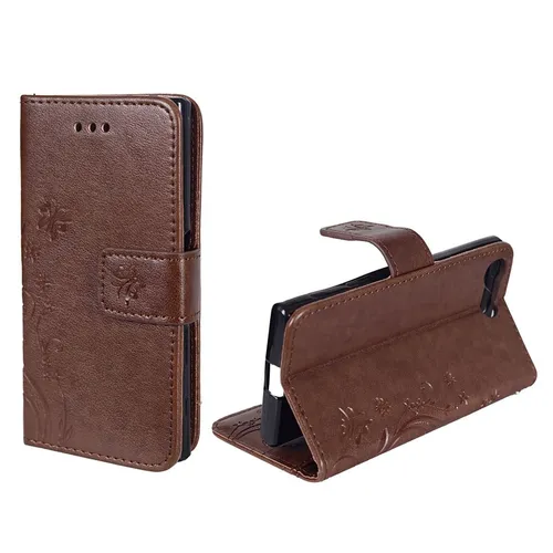 Handyhülle Schutz Case für Sony Xperia X Compact Cover Tasche Wallet Etui Neu