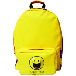 Rucksack Smiley Happy Colors - gelb - Gelb