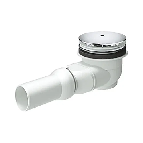 GROHE Ablaufgarnitur für Duschwanne 49534000 - Duschwannen mit waagerechtem Abgang, langlebig und in elegantem Chrom-Design für eine moderne Badezimmergestaltung.