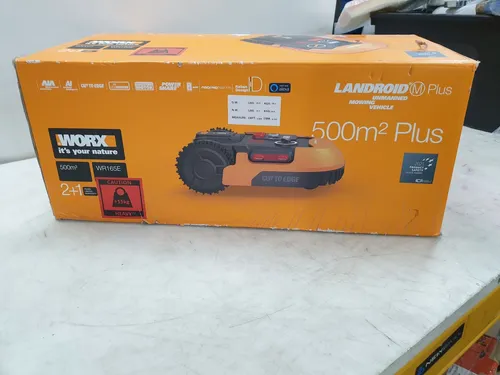 WORX WR165E Rasenmäher Rasenmähroboter - Akku Schwarz, Orange, revolutioniert Ihre Gartenarbeit und schenkt Ihnen mehr Zeit im Freien