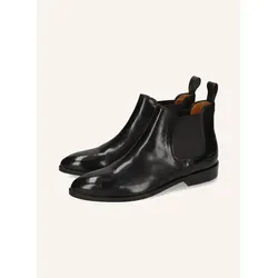 MELVIN & HAMILTON Leder-Chelsea-Boots "Jessy 1" in Schwarz - Größe 38 - Elegante Chelsea-Boots aus hochwertigem Leder mit Stretch-Einlassungen für perfekten Sitz. Die verstärkten Kappen und die glänzende Oberfläche machen sie zum idealen Begleiter für jeden Anlass.