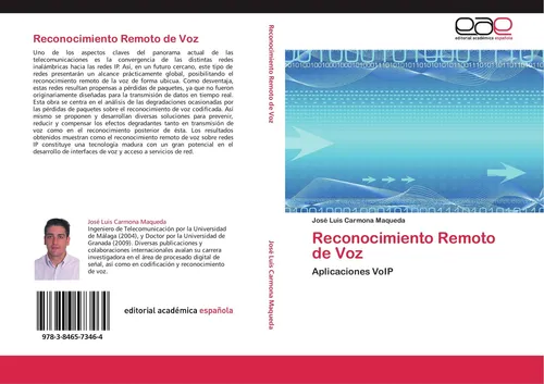 Reconocimiento Remoto de Voz José Luis Carmona Maqueda