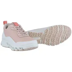 ECCO Sneaker Multi-Vent GTX (Leder/Textil, wasserdicht) 2026 rosa/weiss Damen, Größe 39 - Der ECCO Multi-Vent Sneaker ist ideal für vielseitige Outdoor-Aktivitäten. Dank der GORE-TEX SURROUND Technologie bleiben Ihre Füße trocken und komfortabel, egal bei welchem Wetter. Perfekt für entspannte Spaziergänge oder aufregende City-Trips.