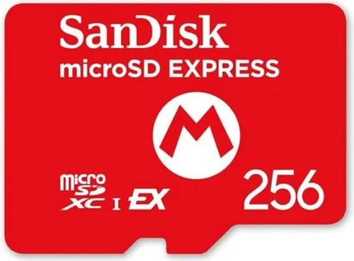 SanDisk microSD Express 256GB - ultraschneller Speicher - Speicherkarten für Nintendo Switch 2, mit bis zu 880MB/s Lesegeschwindigkeit und 650MB/s Schreibgeschwindigkeit - ideal für Spiele und hochauflösende Videos.