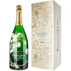 Champagner Perrier-Jouët Belle Epoque – Edler Jahrgangschampagner 0,75 l - Luxuriöser Jahrgangschampagner mit floralen Aromen und kunstvoll verzierter Flasche, ideal für besondere Anlässe oder als Geschenk.