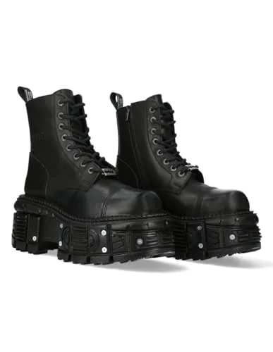 New Rock Damenstiefel M-TANK083-C1 in Schwarz, Größe 41 - Wanderschuhe für Damen, robust und stylish, ideal für Abenteuer und den Alltag, jetzt versandkostenfrei bestellen!