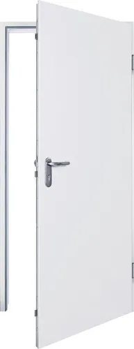 Hörmann Sicherheitstür KSI 40 RC2 verkehrsweiß 75 x 187,5 cm DIN rechts