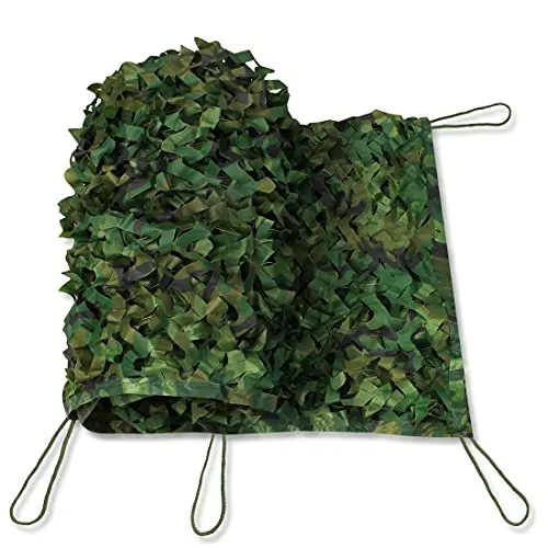 yourGEAR Tarnnetz Camouflage 1,5x3m - Robustes Militär Netz, UV-beständig & schimmelresistent für Outdoor, Jagd, Army, Sichtschutz, Militär Ausrüstung, Sonnenschutznetz
