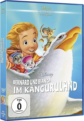 DVD Walt Disney BERNARD & BIANCA IM KÄNGURULAND (Disney Classics) ++NEU