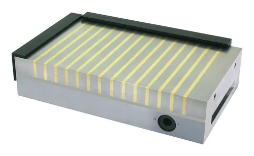 flaig Magnetspannplatte PMNEO-X 5020 – Hochleistungs-Magnetspannsystem - Die PMNEO-X 5020 ist ideal für die Schwerzerspanung. Mit doppeltem Neodym-System und abnehmbarem Hebel sorgt sie für starke Haltekräfte auf rauen Oberflächen. Perfekt für Werkstücke ab 30 x 15 x 6 mm.