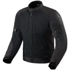 Revit Torque 3 H2O wasserdichte Motorrad Textiljacke, schwarz, Größe S für Männer