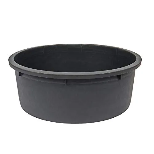 CLGarden Springbrunnenbecken 150 Liter - Brunnenzubehör & Kaskadenzubehör, robustes und flexibles PE Becken mit 87cm Durchmesser, ideal für größere Springbrunnen und winterfest.