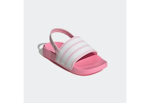 adidas Adilette ESTRAP Slides für Kinder - Bequeme Sandalen für Mädchen mit vorgeformtem Fußbett und rutschfester Synthetik-Außensohle, ideal für den Sommer.