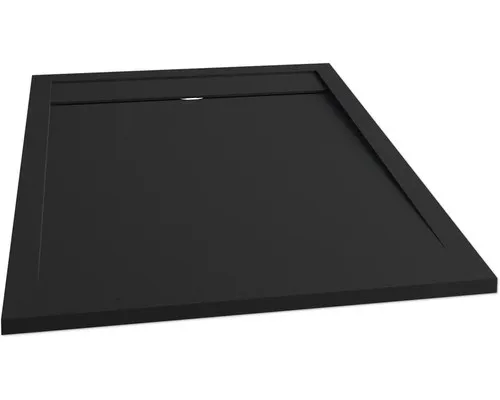 Duschwanne SCHULTE Lineastone ExpressPlus 90 x 120 x 3 cm anthrazit EP221912 57
