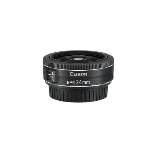 Canon EF-S 24mm F2.8 STM Pancake-Objektiv - Kompakt und lichtstark, ideal für kreative Aufnahmen bei schwachem Licht