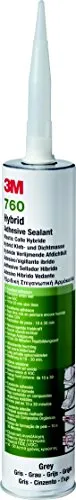 3M™ Kleb- und Dichtmasse auf Hybridbasis 760, Schwarz, 290 ml - Klebemittel mit hoher UV-Beständigkeit und elastischen, belastbaren Verbindungen, ideal für vielseitige Anwendungen und isocyanatfrei.