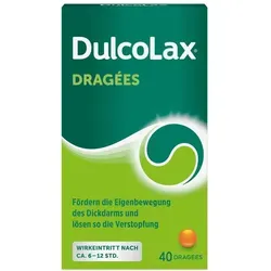Dulcolax Dragees - Effektives Abführmittel mit Bisacodyl - Arzneimittel zur kurzfristigen Behandlung von Verstopfung, wirkt zuverlässig über Nacht und sorgt für eine planbare Linderung der Beschwerden.