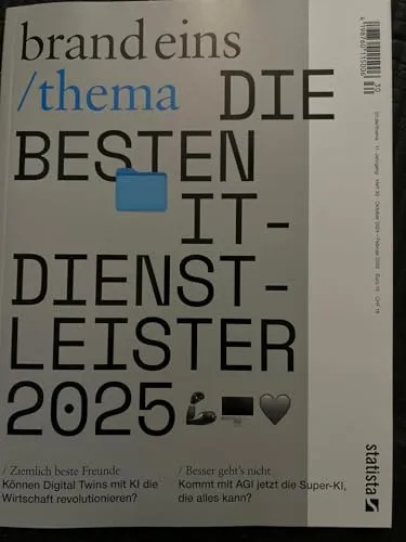 brand eins / thema 30/2024 "Die besten IT-Dienstleister 2025"