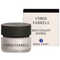 Chris Farrell - Mineral Therapy - Rich Vitality System - 50 ml - Gesichtsreinigung für schlaff wirkende und reife Haut, vitaminreich und steigert die Elastizität, beugt Wasserverlust vor.