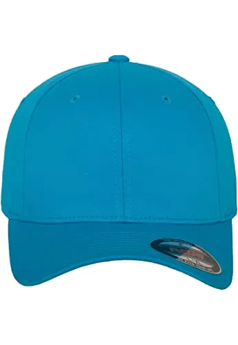 Flexfit Unisex Cap Wooly Combed, Unisex Baseballkappe, S/M, Hawaiian Ocean