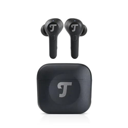 Teufel AIRY TWS PRO In-Ear-Kopfhörer mit Active Noise Cancelling - Wireless In-Ear-Kopfhörer in Night Black, ausgestattet mit Active Noise Cancelling für ungestörten Musikgenuss und einer Akkulaufzeit von bis zu 7 Stunden.