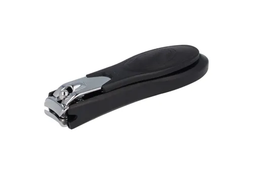 PARSA Beauty Nagelknipser mit Nagelfang - Nagelknipser für präzises Kürzen von Finger- und Fußnägeln, ausgestattet mit abziehbarem Nagelfangbehälter und rutschfestem Softgriff für komfortable Anwendung.