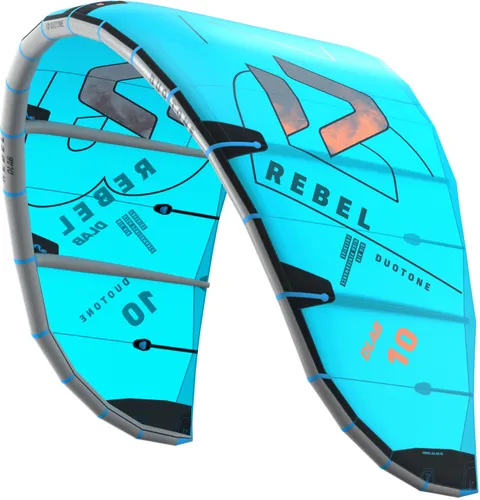 DUOTONE REBEL D/LAB Kite 2026 turquoise/grey - 9.0 - Erlebe die ultimative Big-Air-Performance mit dem DUOTONE REBEL D/LAB Kite 2026 in turquoise/grey. Entwickelt für Kiter, die explosiven Lift und unvergleichliche Kontrolle suchen – für herausragende Airtimes und beeindruckende Tricks.