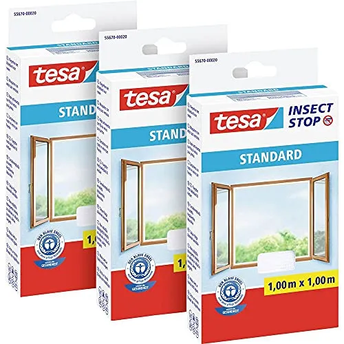 tesa Standard 55670 Fliegengitter (L x B) 1000mm x 1000mm 3St.