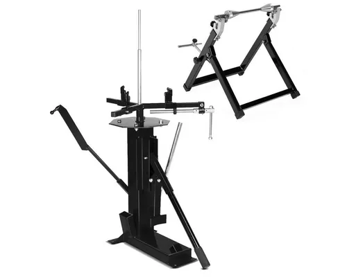 ConStands Reifenmontagemaschine 12-21" Set mit Wuchtbock XL9 - Reifenmontagemaschine und Wuchtbock-Set für unkomplizierten Reifenwechsel. Hochwertige Ausführung, ideal für alle Reifengrößen von 4 bis 21" Zoll, perfekt für Werkstatt und Garage.