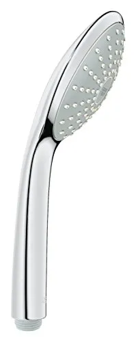 GROHE Duschkopf Euphoria Mono - Runde Handbrause 11 cm, chrom mit GROHE Long-Life Oberfläche und SpeedClean Antikalk-System