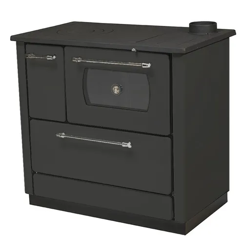 moeby24 Kaminofen Küchenofen 7,9KW - Kaminöfen: Hochwertiger Holzherd mit 7 kW, ideal zum Backen und Kochen, energieeffizient mit Klasse A+, perfekt für gemütliche Küchen.