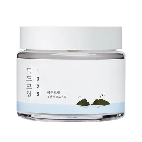 ROUND LAB 1025 DOKDO Cream 80 ml - Tagespflege, feuchtigkeitsspendende Creme mit marinem Extrakt für gesunde und strahlende Haut.