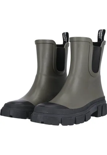 WEATHER REPORT Raylee W Gummistiefel in Olivgrün - Größe 36 EU - Stilvolle Gummistiefel für Damen, knöchelhoch und ideal für nasse Tage. Fällt klein aus, bitte eine Größe größer bestellen. Perfekt für Outdoor-Aktivitäten!