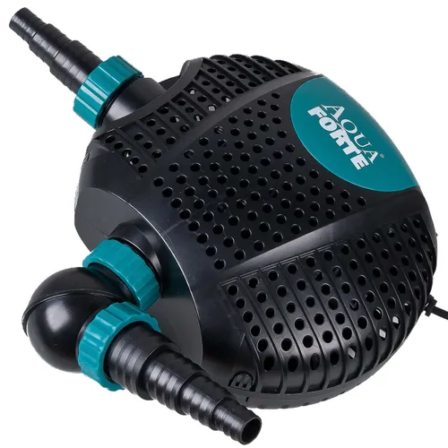 Teichpumpe Aquaforte O-Plus Serie 70 Watt - Wasserpumpen: Ideal für Bachläufe und Wasserfälle, fördert bis zu 8000 Liter und sorgt für kristallklares Wasser in Ihrem Teich.