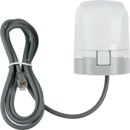 Homematic IP Stellantrieb 3.3 V für Fußbodenheizung - Energieeffiziente Heizungsventilsteuerung für optimales Raumklima. Universell einsetzbar, passt auf gängige Ventile und ermöglicht präzise Temperaturregelung.