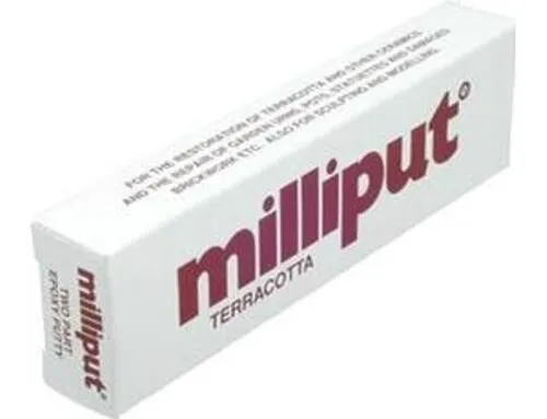 Milliput Terrakotta Farbe - 2 Teil Epoxy Kitt Stift 113g Packung - RM48 Post