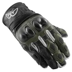 Berik Nador Motorrad Handschuhe, schwarz-grün, Größe 3XL für Männer