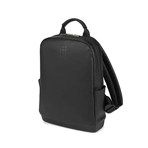 Moleskine Classic Small Backpack – Eleganter Laptop-Rucksack für unterwegs - Stylischer Rucksack für Stadtbewohner mit Platz für Laptops bis 13 Zoll. Dank zahlreicher Fächer bleibt alles organisiert. Verstellbare Schultergurte sorgen für optimalen Tragekomfort.
