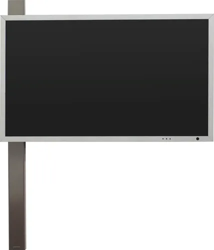 Wissmann Raumobjekte TV-Wandhalterung - Hochwertige TV-Wandhalterung für Fernseher bis 55 Zoll, mit schwenkbarem Arm und höhenverstellbarer Säule für optimale Flexibilität und stilvolle Raumgestaltung.